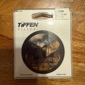 Tiffen Filter - Black Pro Mist 1/4 62MM
